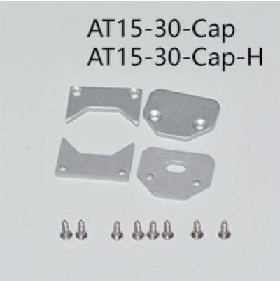 Embout en Aluminium AT15-30-Cap
