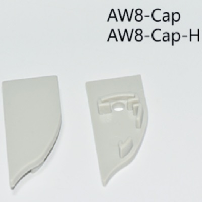 Embout en Plastique avec trou AW8-Cap