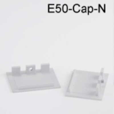 Capot en Aluminium sans vis E50-Cap-N