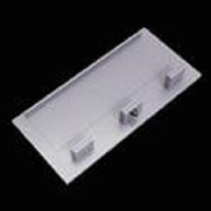 Capot en Aluminium sans vis E80-22-Cap-N