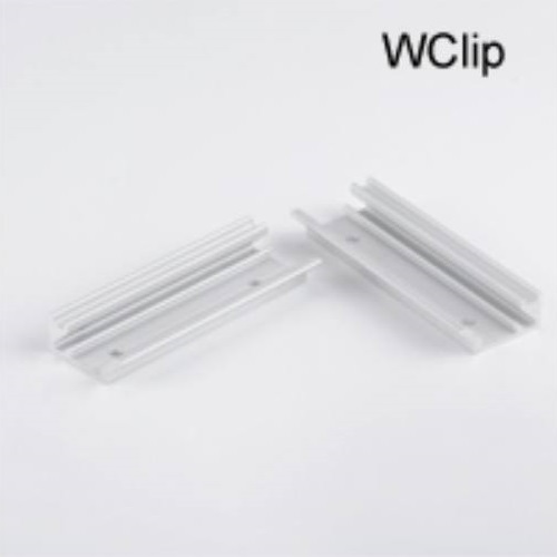 Embout en Aluminium P46-CapFixation Murale P46-WClip