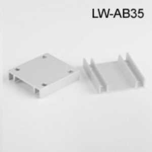 Embase du Pont en Aluminium TR35-ABB