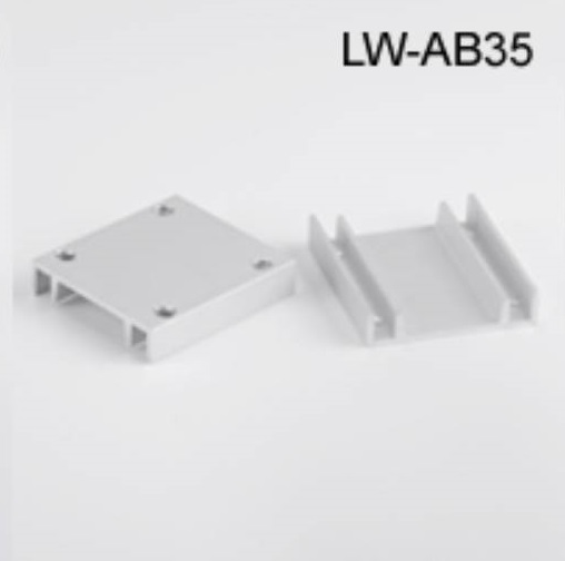 TR35-ABB Embase du Pont en Aluminium TR35-ABB
