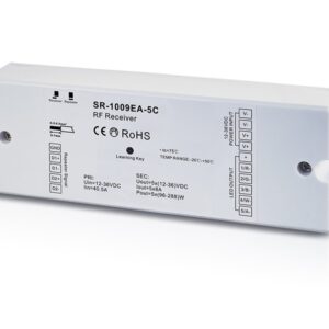 Récepteur RF RGB CCT tension constante 5CH 5A de LED SR-1009EA-5C