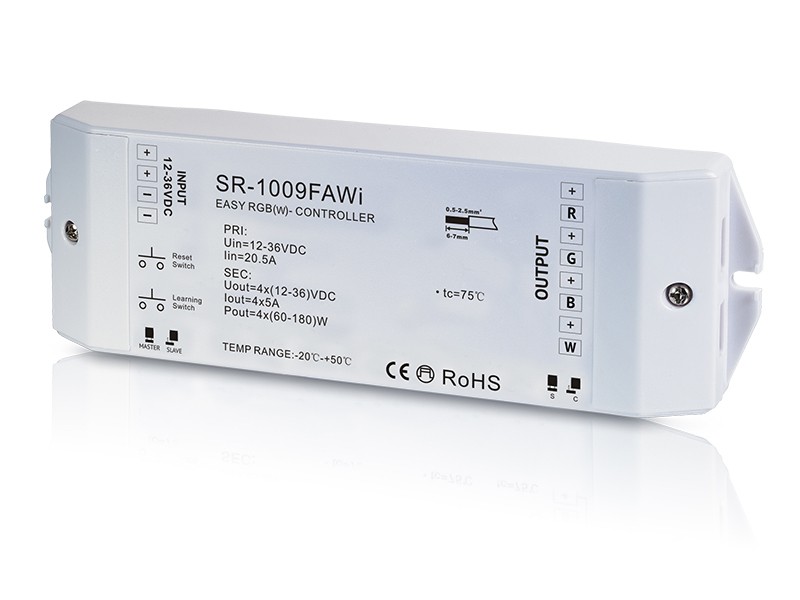 sr-1009fawi_2 Contrôleur RF WiFi tension constante 5A 12-36V SR-1009FAWi