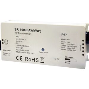 Contrôleur RGBW RF WiFi étanche de LED SR-1009FAWiWP