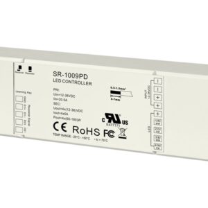Contrôleur RF tension constante 5A 4CH de LED SR-1009PD