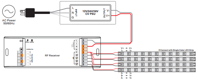 sr-1009pd-wiring-single-color