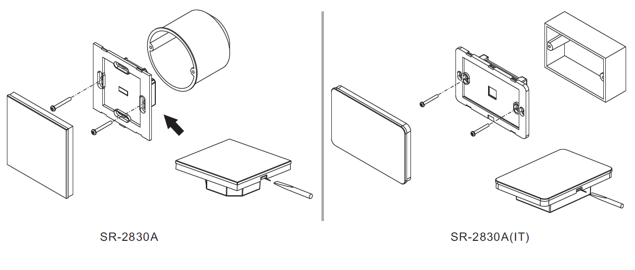 sr-2830a-installation
