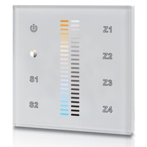 Contrôleur RF de LED CCT Entièrement Tactile SR-2830B