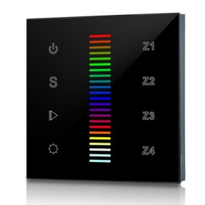 Contrôleur RF RGB Entièrement Tactile de Ruban LED SR-2830RGB