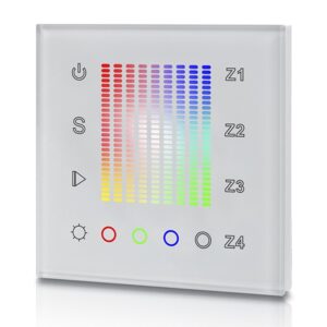 Contrôleur RF RGB à distance Entièrement Tactile LED SR-2831