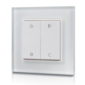 Contrôleur RF RGB/RGBW à bouton poussoir de LED SR-2833RGB