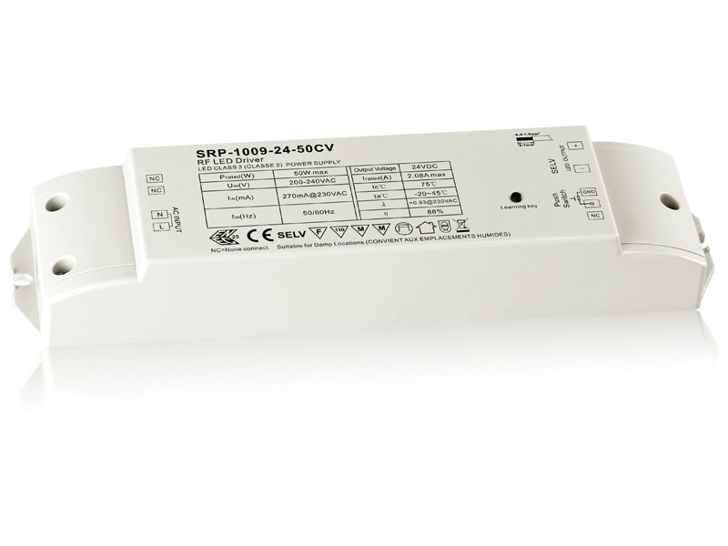 srp-1009-24-50cv_2 Variateur RF tension constante 50W LED Driver SRP-1009-24-50CV
