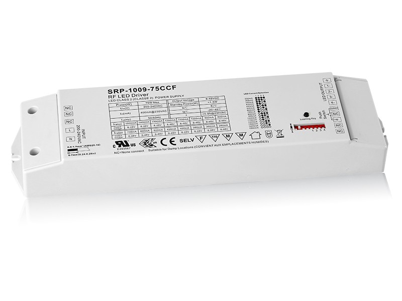 srp-1009-75w-ccf_2 Variateur RF RGBW 4 canaux courant constant 75W LED Driver SRP-1009-75CCF