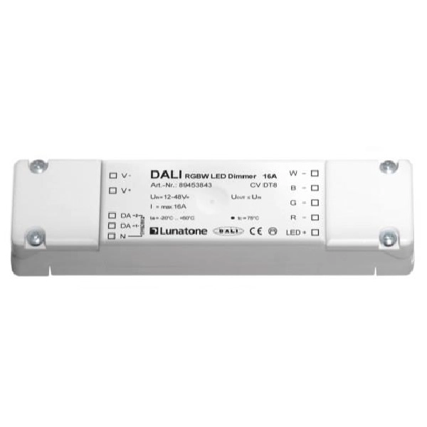 Variateur DALI RGBW LED CV DT8 Lunatone 89453843