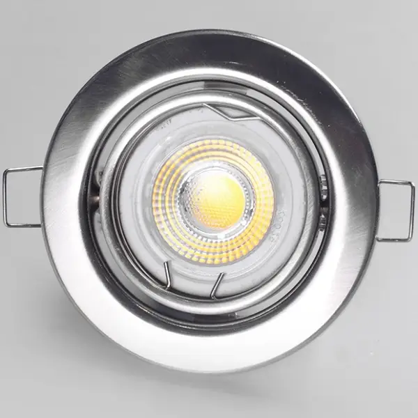 Spot lumineux LED réglable en métal pressé avec Douille GU10 TS6061
