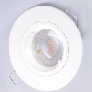 Spot lumineux LED encastrable au plafond en aluminium avec Douille GU10 TS6165(MW)
