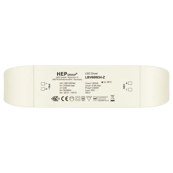LBV 60W 24V Tension constante non variateur