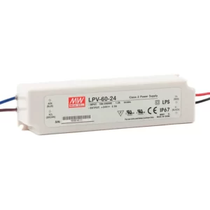 Alimentation Commutateur Sortie Unique 60W LPV-60-24