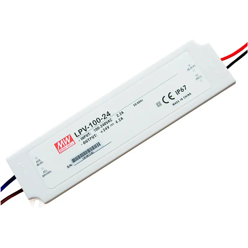 LPV100-24 Alimentation Commutateur Sortie Unique 100W LPV-100-24